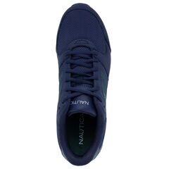 Logo Side-Stripe Sneaker,Ice Blue,large