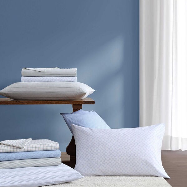 Ellipse Stripe Green Full Sheet Set