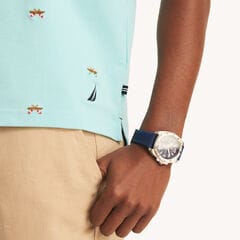 Classic Fit Printed Polo,Light Tide Water Wash,large
