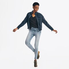 SUSTAINABLY CRAFTED UTILITY JACKET,Stellar Blue Heather,large