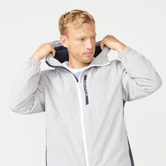 FLEECE LINED HOODED JACKET,Grey Alloy,large