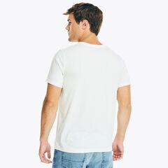SUSTAINABLY CRAFTED SAILING TEAM GRAPHIC T-SHIRT,Bright White,large