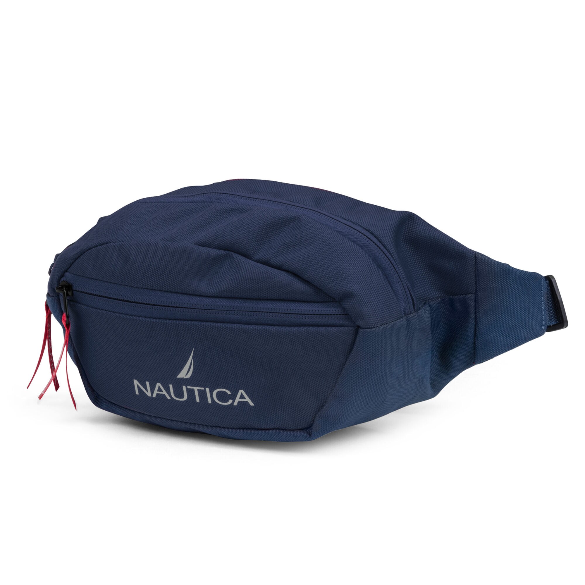 BRAND ICON LOGO BELT BAG,Navy,large