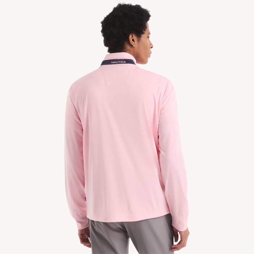 Half-Zip Pullover,Pale Orchid,large