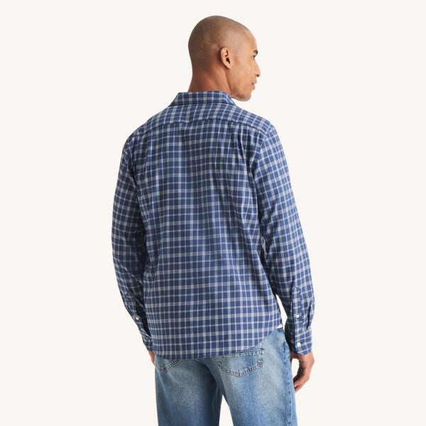 Classic Fit Plaid Shirt