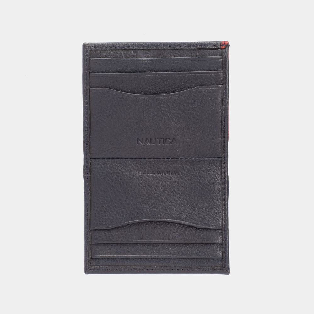 WILDER LEATHER DUOFOLD WALLET,Brown Stone,large