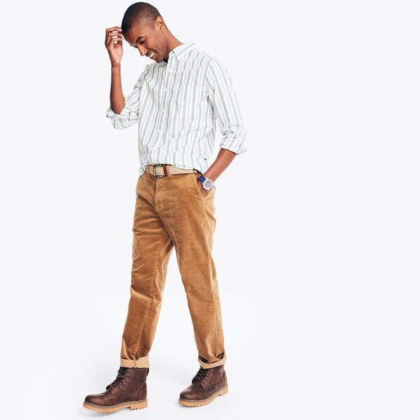 Striped Poplin Shirt