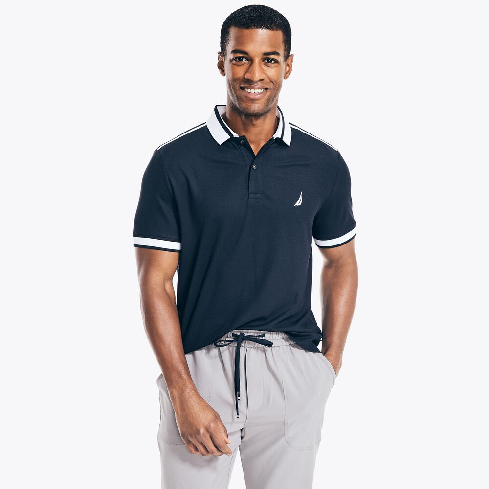 NAVTECH SUSTAINABLY CRAFTED CLASSIC FIT POLO,Navy,large