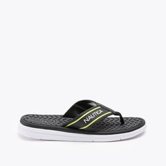 LOGO SANDAL,True Black,large
