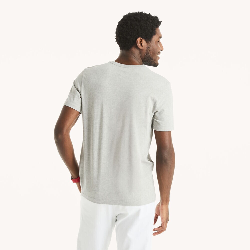 Eagle Graphic T-Shirt,Grey Heather,large