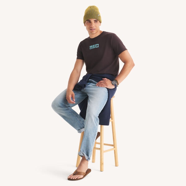 Ocean Club Foil Graphic T-Shirt