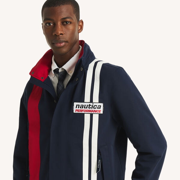 Vertical Stripe Sailing Jacket