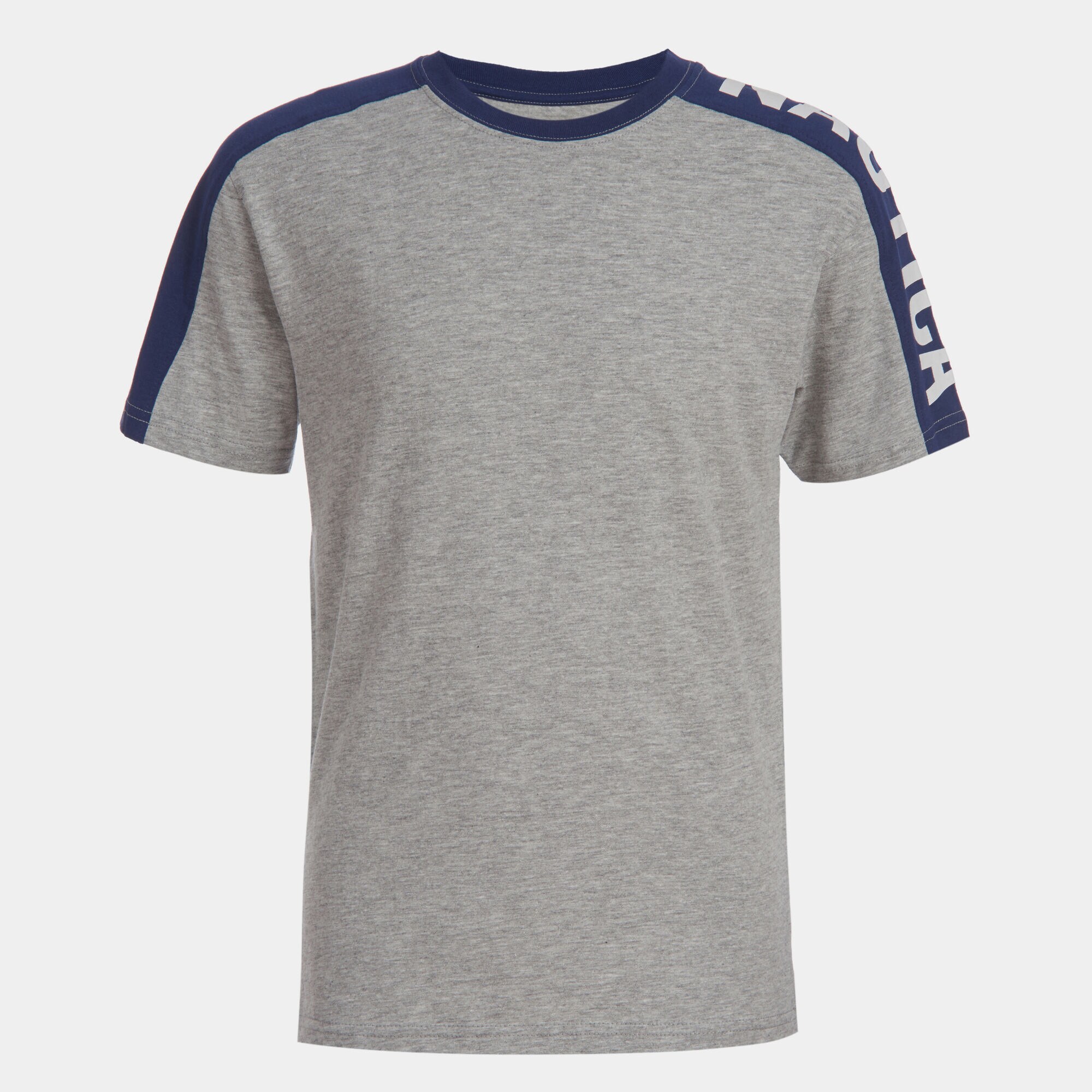 BOYS' POWELL LOGO SLEEVE TEE (8-20),Grey Heather,large