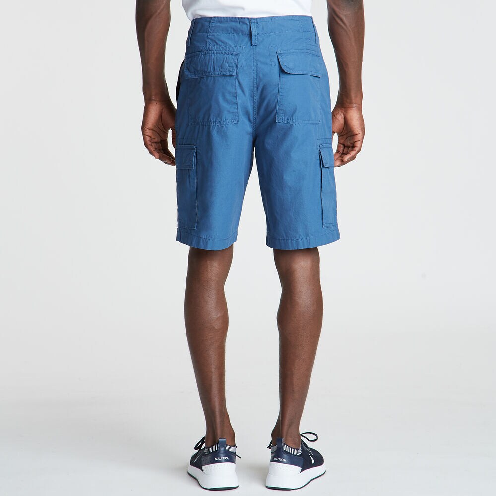 10" Poplin Cargo Short,Ensign Blue,large