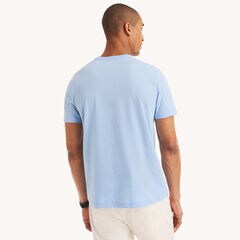 Surfing Graphic T-Shirt,Azure Blue,large