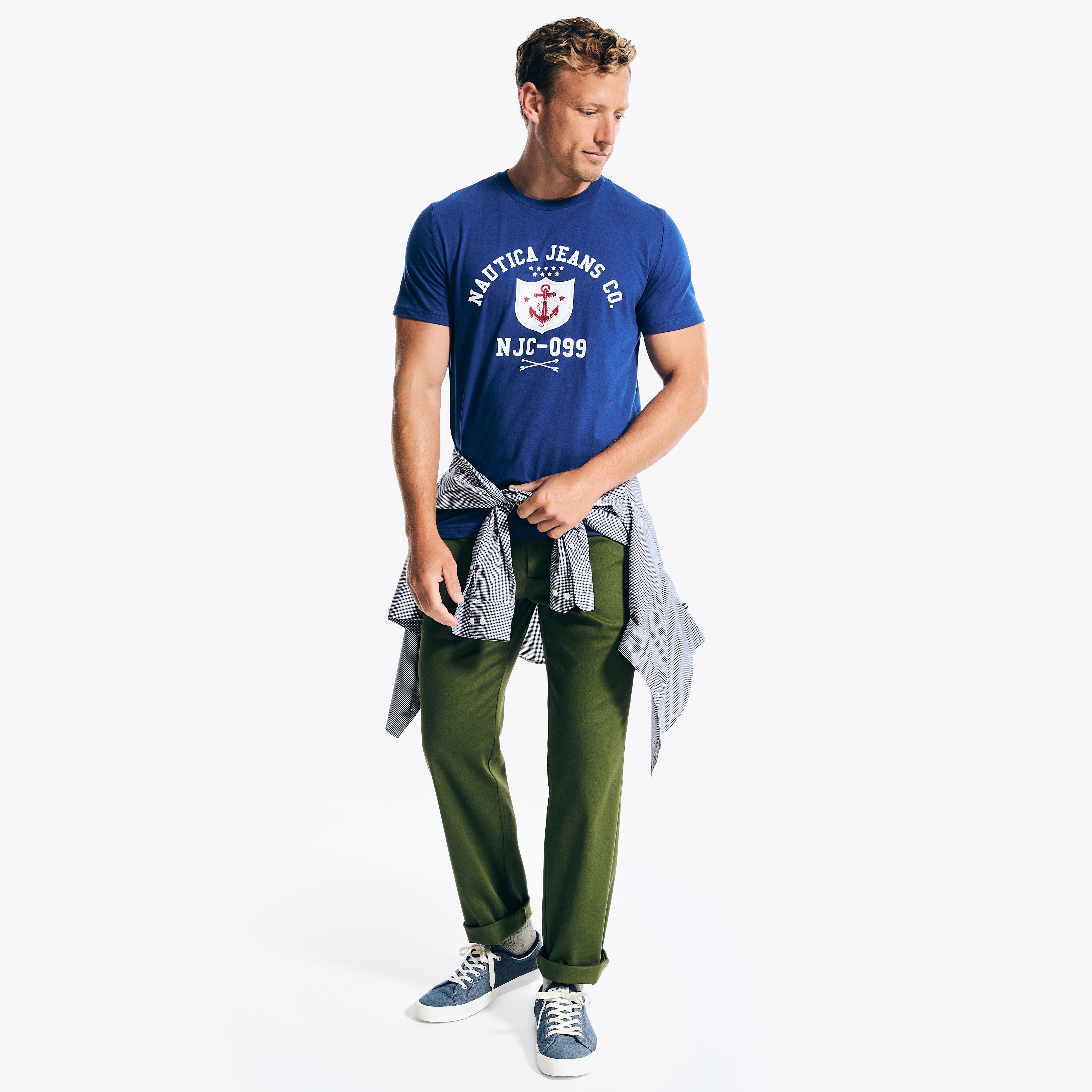 Nautica Jeans Co. Anchor Graphic T-Shirt | Nautica