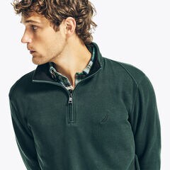QUARTER-ZIP SWEATSHIRT,Kelp Seas,large
