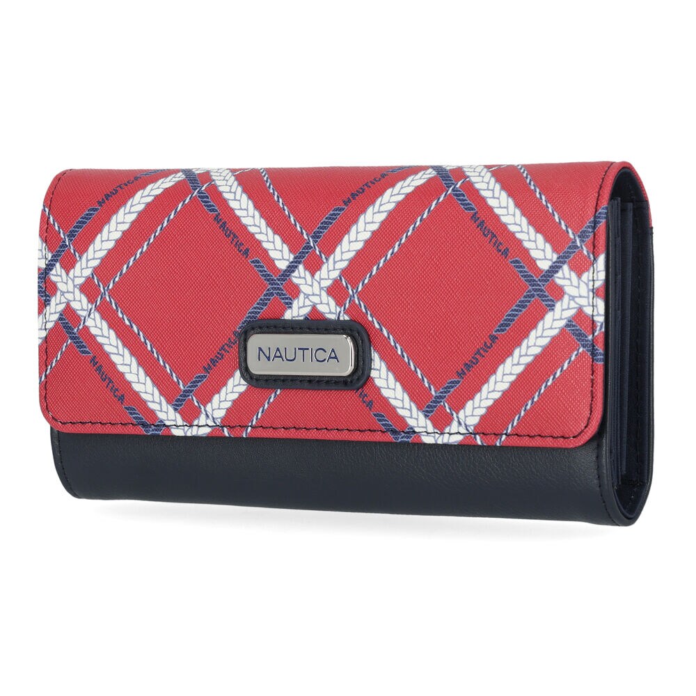 Money Manager Rope Wallet,Nautica Red/Orange,large