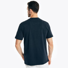 SHORT-SLEEVE HENLEY,Majolica,large