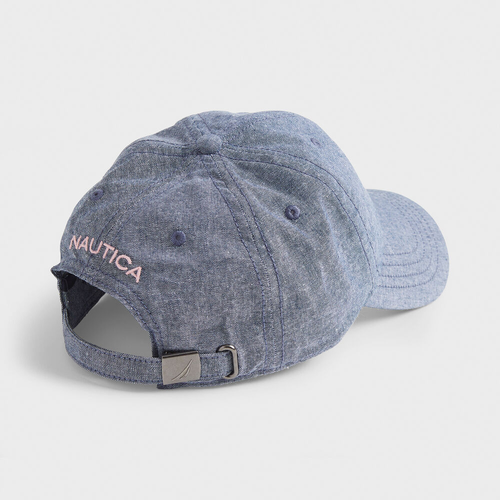 BRAND ICON EMBROIDERED CAP,Navy Dusk,large