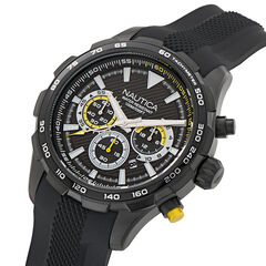 NST Silicone Chronograph Watch,Multi,large