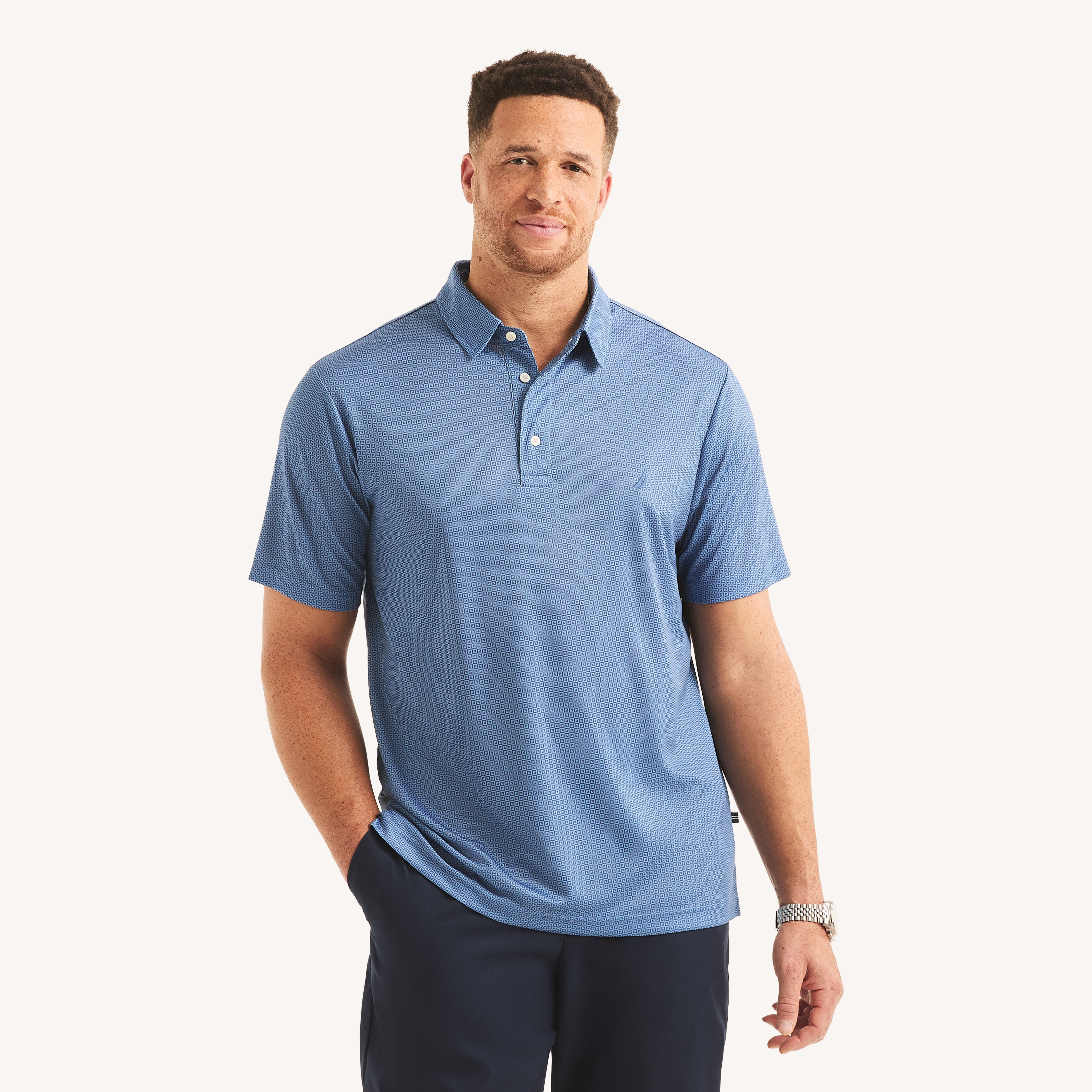 Big & Tall Printed Performance Polo | Nautica