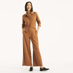 Rib-Knit Pant,SADDLEBACK,large