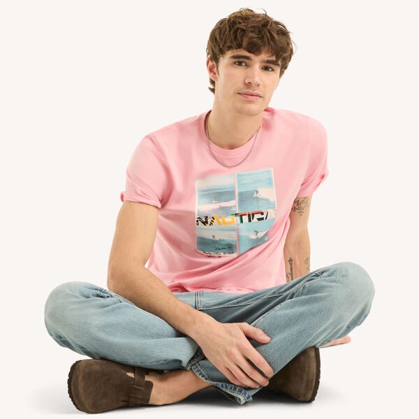 Vintage Surfing Graphic T-Shirt