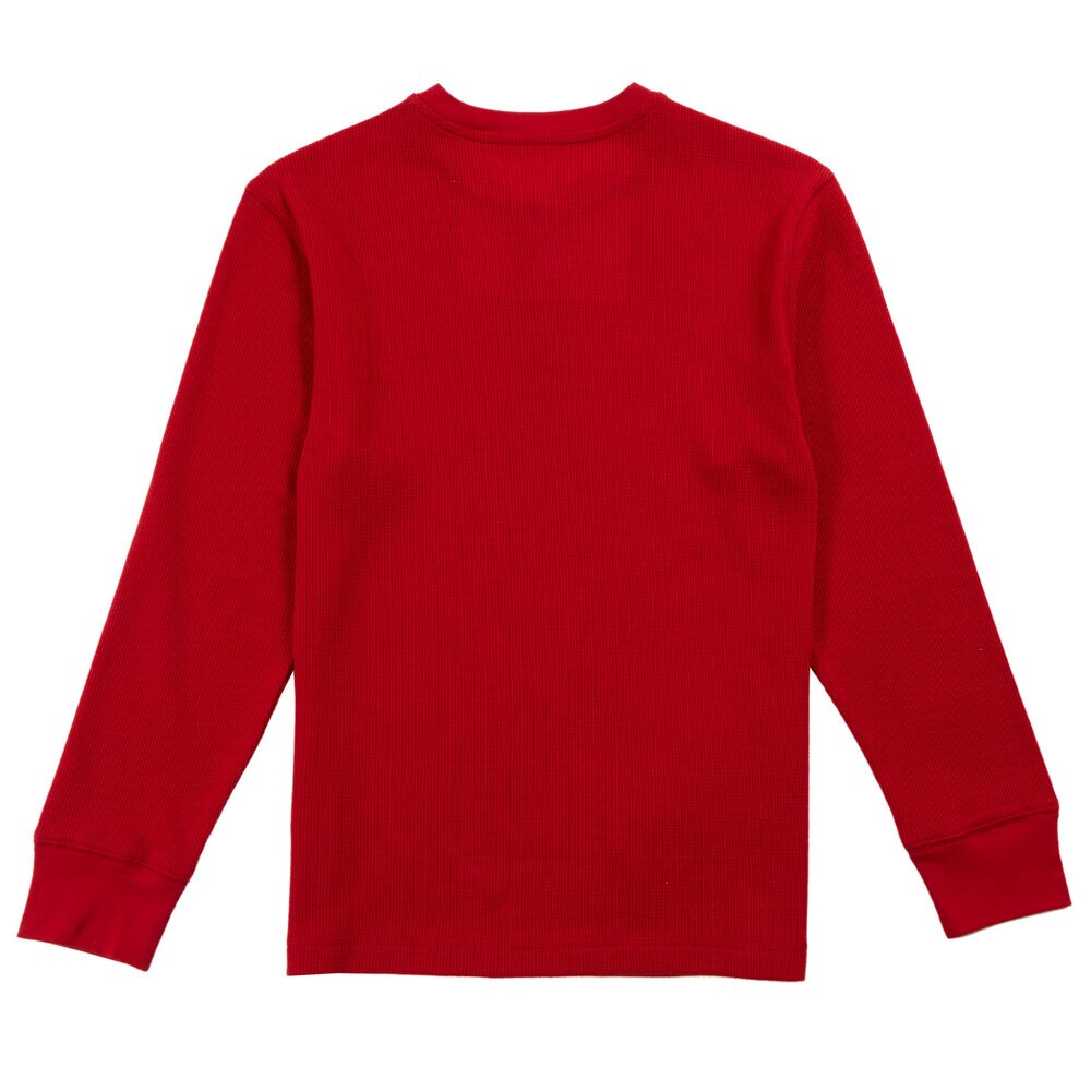 Toddler Boys' Solid Waffle Henley Shirt (2T-3T),Dark Acacia,large