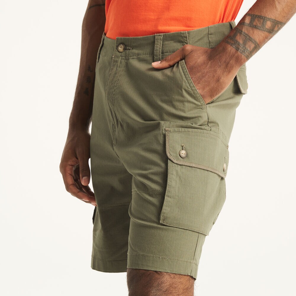 9.5" NAVIGATOR CARGO SHORT,Hillside Olive,large