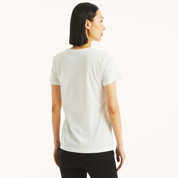 Metallic Logo Graphic T-Shirt
