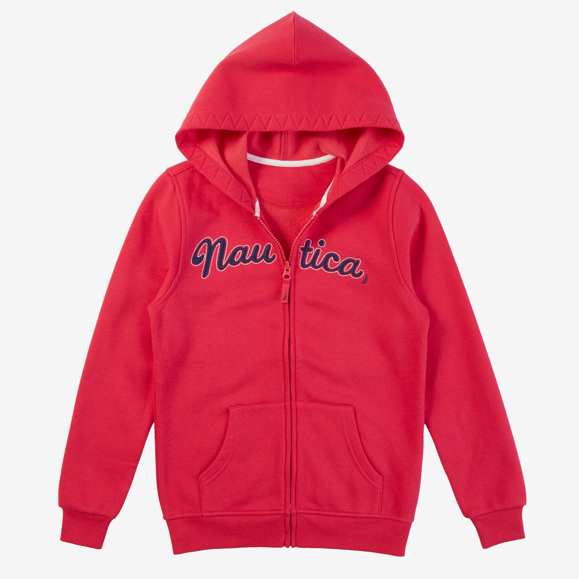 Little Girls' Anchor Hoodie (2T-7),Fancytail Fuschia,large