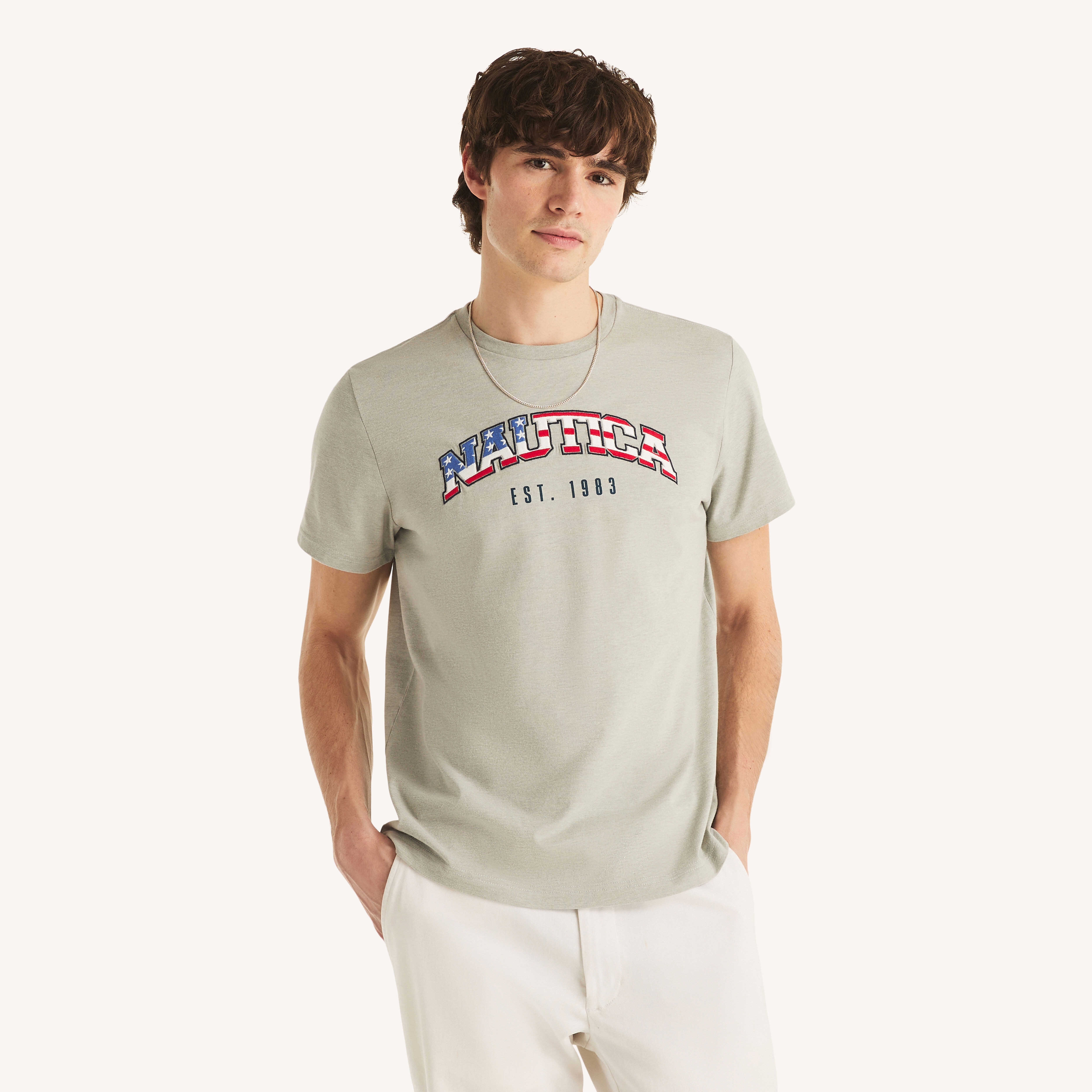 Americana Logo Graphic T-Shirt | Nautica