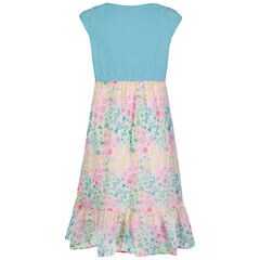 Little Girls' High Low Dress (4-6X),Peacoat,large