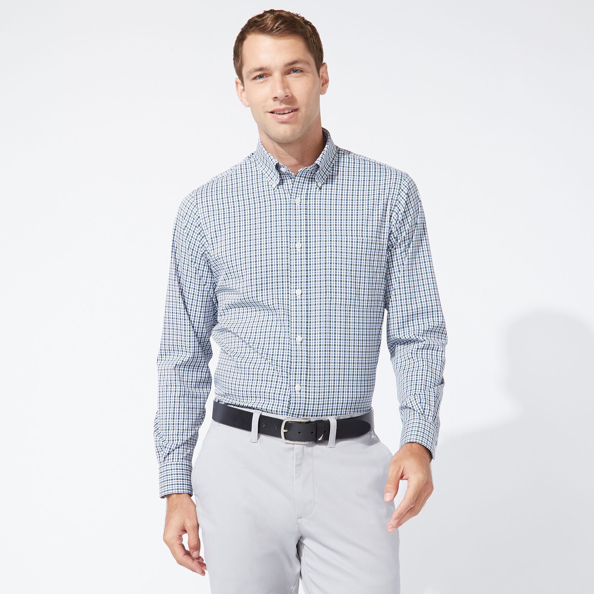 CLASSIC FIT PERFORMANCE TECH SHIRT,Ballard Blue,large