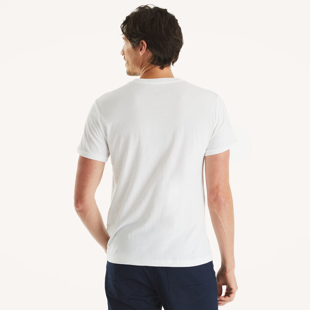 Sunset Vibes Graphic T-Shirt,Bright White,large