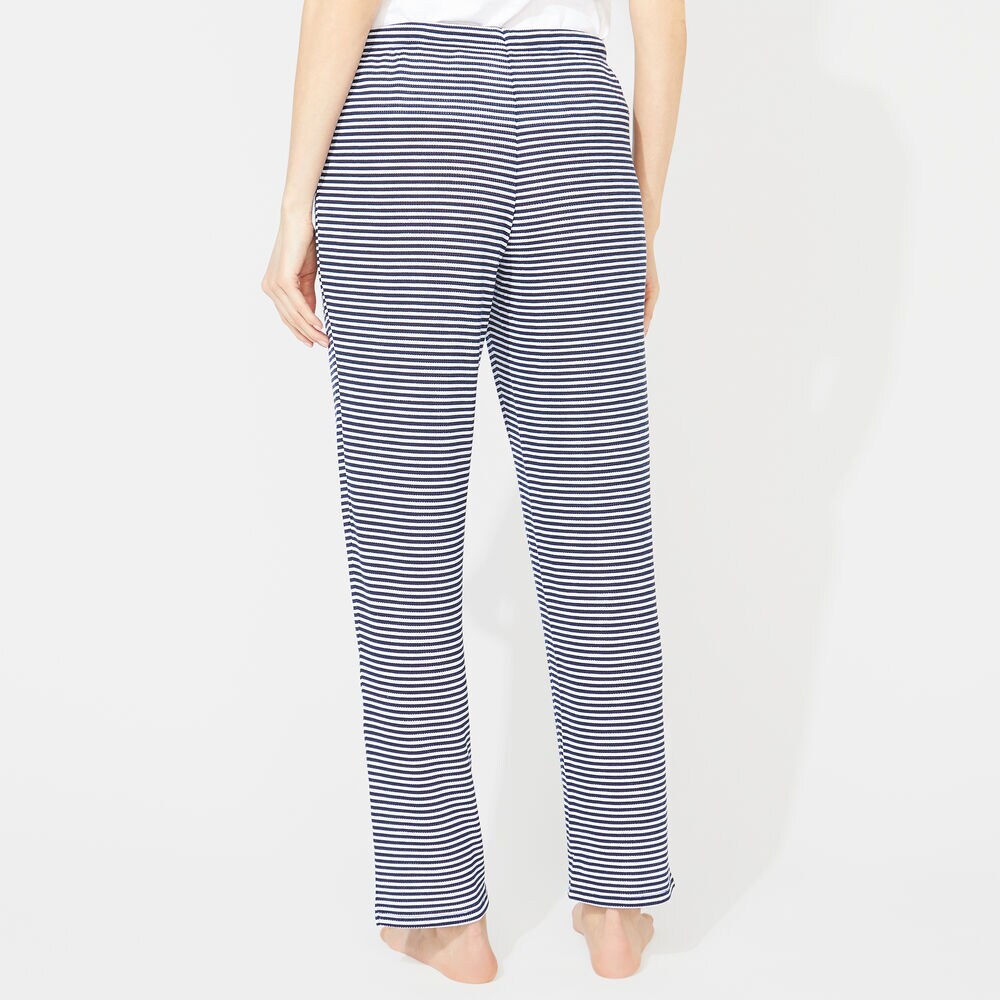 THERMAL KNIT SLEEP PANTS,Crystal Bay Blue,large