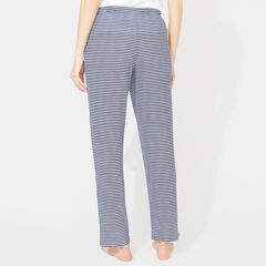 THERMAL KNIT SLEEP PANTS,Crystal Bay Blue,large