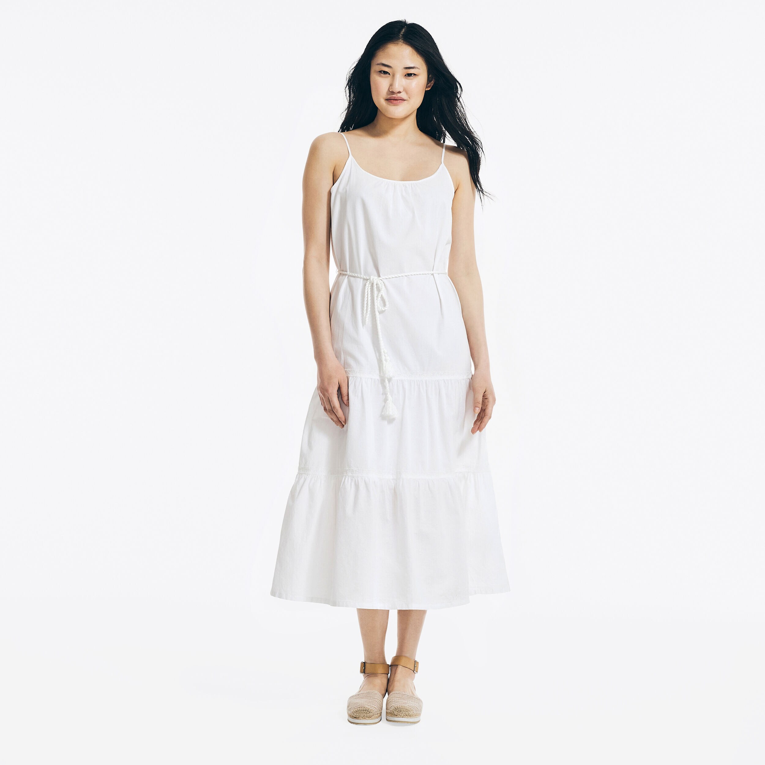 スーツ・フォーマル・ドレス Arobe  Flake Embroidery Tired Dress Arobe Snow Flake Embroidery Tired Dress 【公式通販】