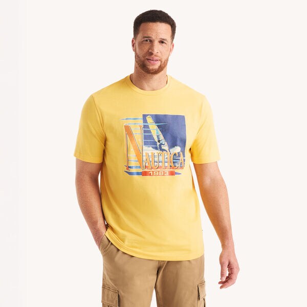 Big & Tall Windsurfing Graphic T-Shirt