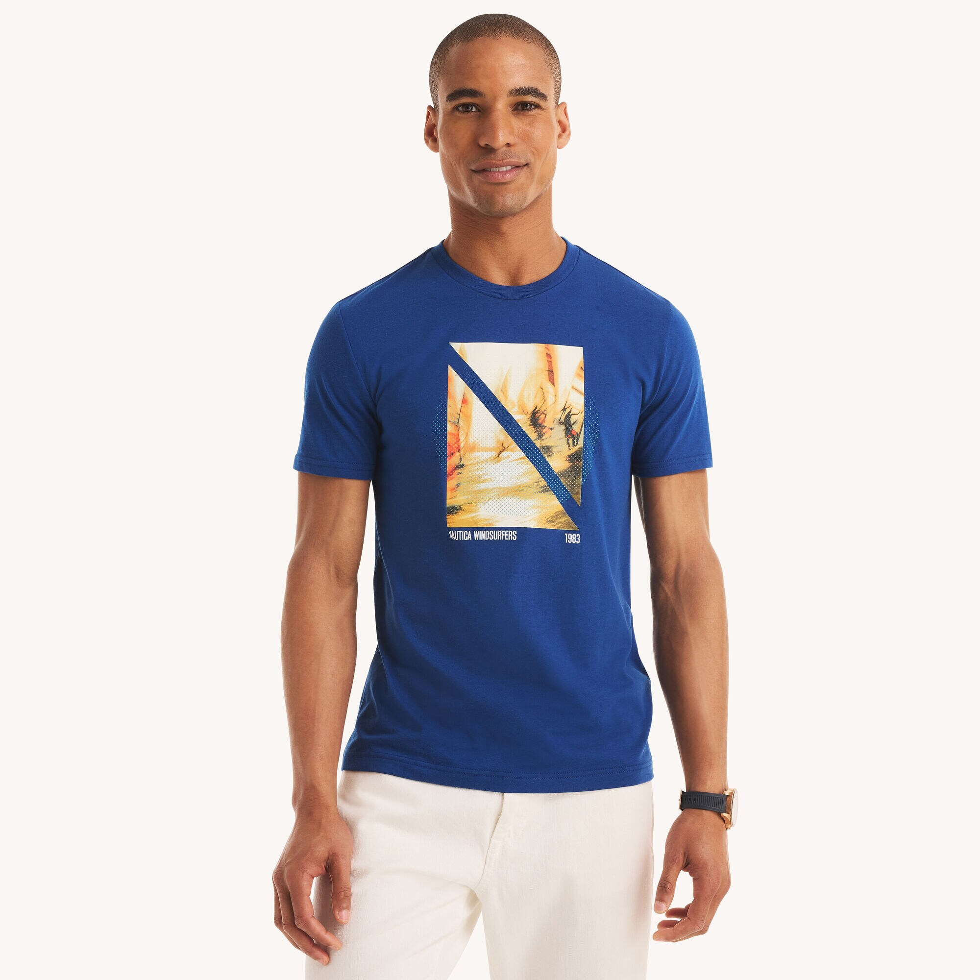 Windsurfers Graphic T-Shirt,Limoges,large