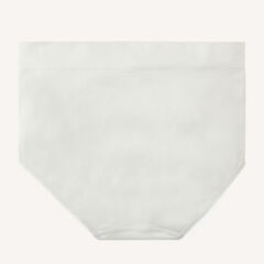 Ribbed Seamless Brief, 5-Pack,Dark Brown Heather,large