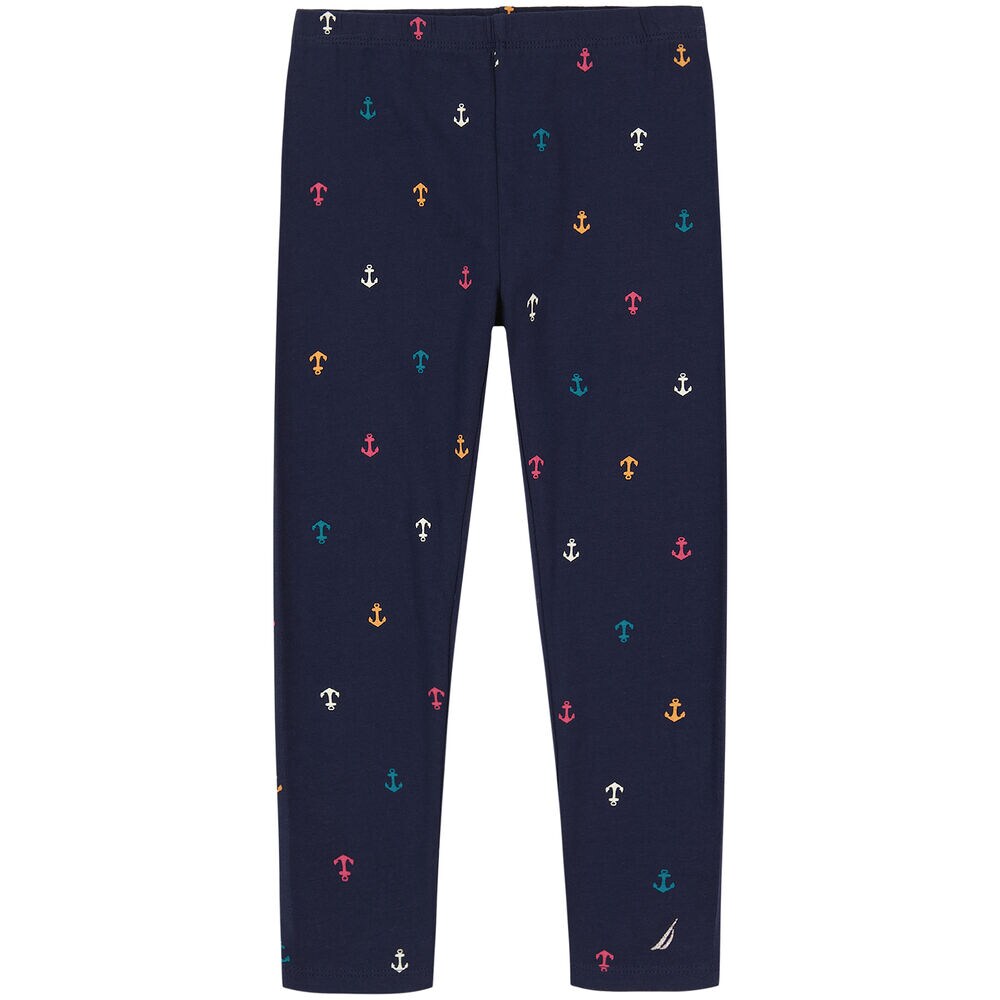 Toddler Girls' Solid Legging (2T-4T),Navy,large