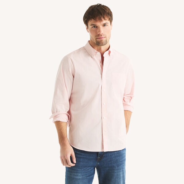 Classic Fit Wrinkle-Resistant Plaid Shirt