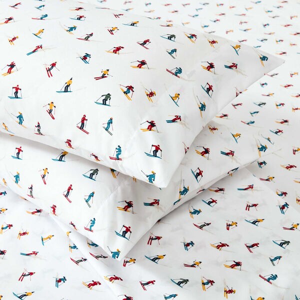 Apr&eacute;s Skier Queen Sheet Set