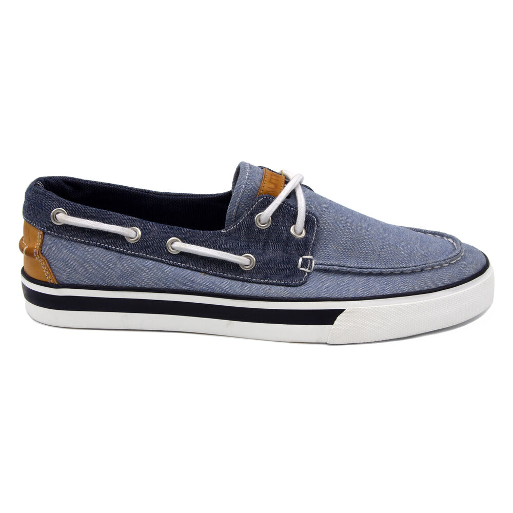 Galley Boat Shoe in Blue,Gulfcoast Blue Heather,large