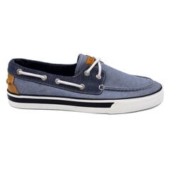 Galley Boat Shoe in Blue,Gulfcoast Blue Heather,large