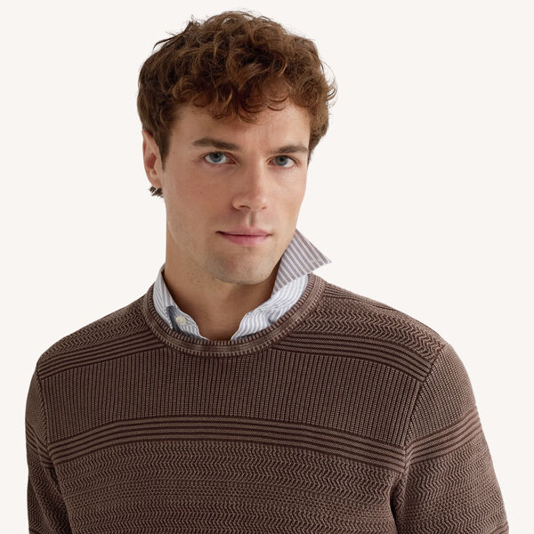 Stonewashed Crewneck Sweater