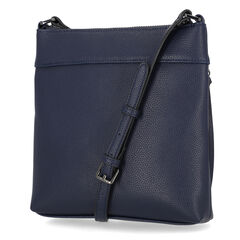 Zip Crossbody Bag,Charcoal Blue Heather,large