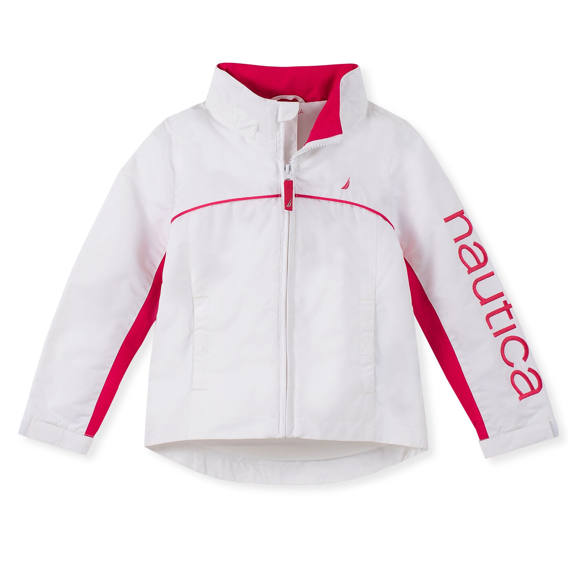 LITTLE GIRLS' WATER-RESISTANT BRAND ICON JACKET (4-6x),Antique White Wash,large